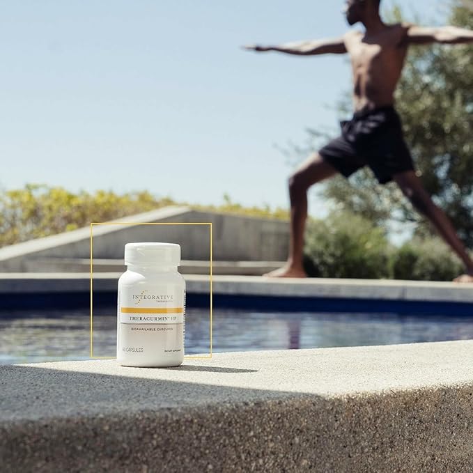 Integrative Therapeutics Theracurmin HP - Heart &amp Joint Health Support* - Muscle Recovery Support* - 27x More Bioavailable Than Standard Curcumin Extract - 60 Capsules (30 Servings)