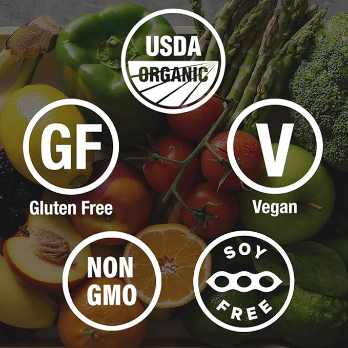 Orgain Organic Plant-Based Protein Powder + Superfoods Greens Powder Bundle (1.59lb + 0.62lb)