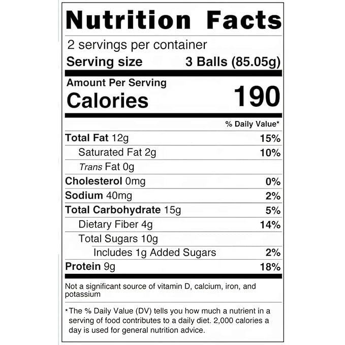 Wholly Balls Protein Bites – Healthy Plant-Based Snack | High Protein Low Sugar Gluten-Free Energy Balls (Pack of 3 Rocky Roadie)