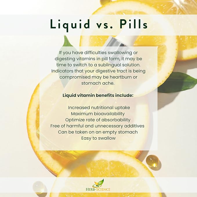 Liquid Vitamin B5 – 192 Servings – High Absorption Pantothenic Acid for Energy Mood &amp Nerve Support – Vegan Non-GMO Alcohol Free – Better Than Capsules or Pills – 8 Fl Oz