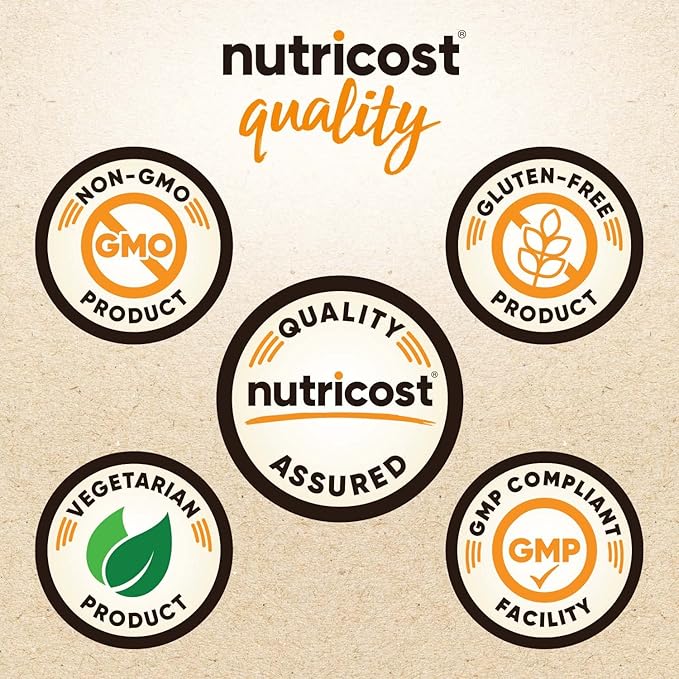 Nutricost Organic Acacia Fiber Powder (2 LB) - USDA Certified Organic Non-GMO Gluten Free