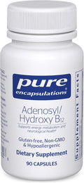 Pure Encapsulations Adenosyl/Hydroxy B12 90's - High-Potency B Vitamin - for Energy Metabolism &amp Neurological Support* - Brain Support Supplement* - Vegan &amp Gluten Free - 90 Capsules