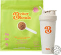 Gut-Friendly Protein Powder + Shaker Bottle for Sensitive Stomachs Low FODMAP 20g Vegan Pea &amp Rice Protein with Prebiotic Fiber Dairy &amp Gluten Free No Gums or Sugar Chocolate Swirl