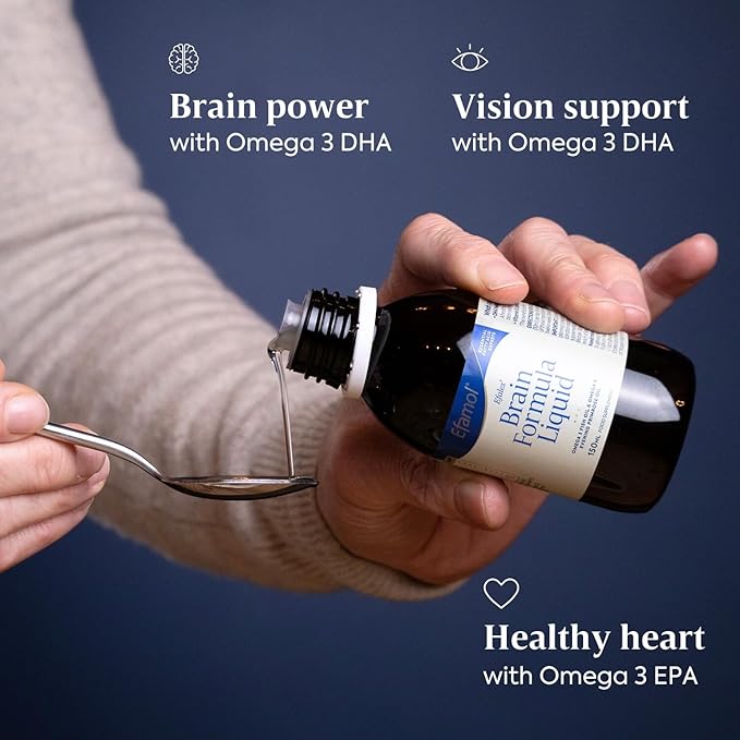Efalex Omega 3 +6 Food Supplement Lemon &amp Lime Flavoured Liquid 150mls