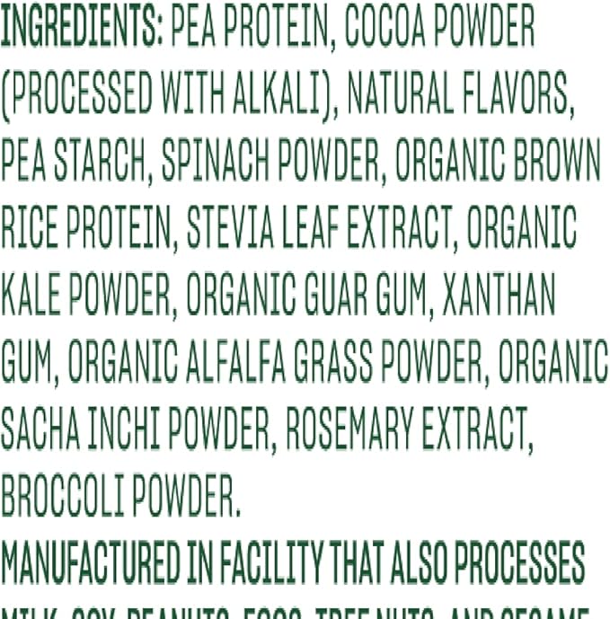 Vega Protein and Greens Protein Powder Chocolate &amp Original Protein Powder Creamy Vanilla Plant Based Protein Drink Mix for Water Milk and Smoothies 32.5 oz