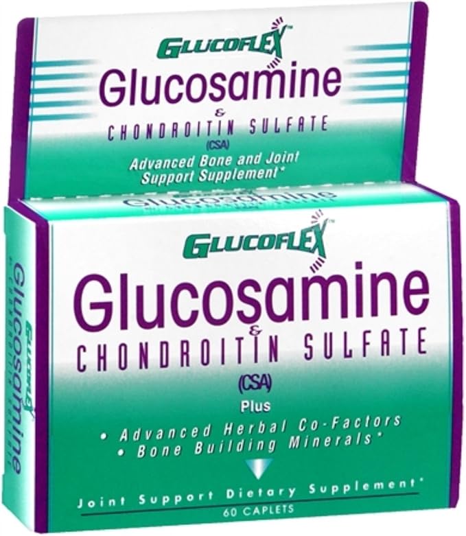 Glucoflex Glucosamine Chondroitin Sulfate Caplets 60 Caplets (Pack of 11)