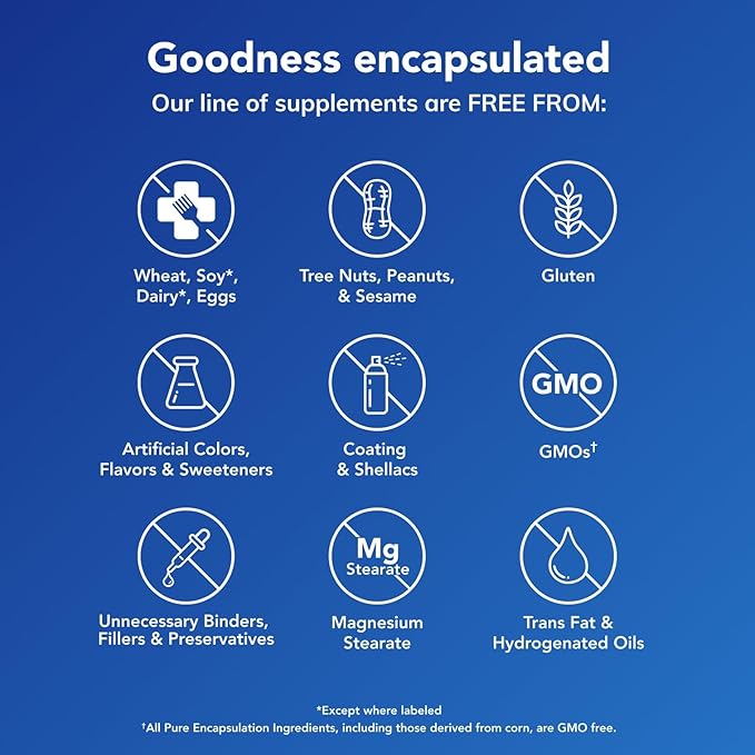 Pure Encapsulations Magnesium (Glycinate) - Supplement to Support Stress Relief Sleep Heart Health Nerves Muscles and Metabolism* - with Magnesium Glycinate - 360 Capsules