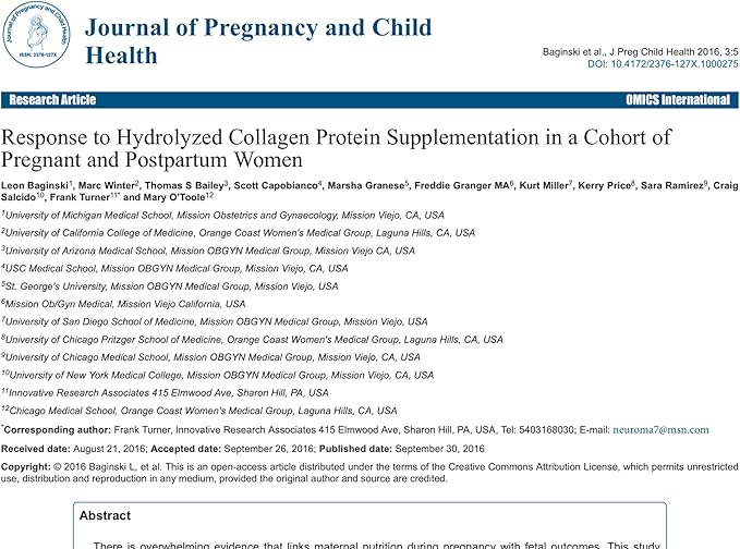 PROTIVA Thrive Collagen Powder for Women - 16 oz (450 g) Unflavored Everyday Collagen Peptide Powder Clinically Proven Safe for Pregnancy and Breastfeeding May Help Reduce Stretch Marks