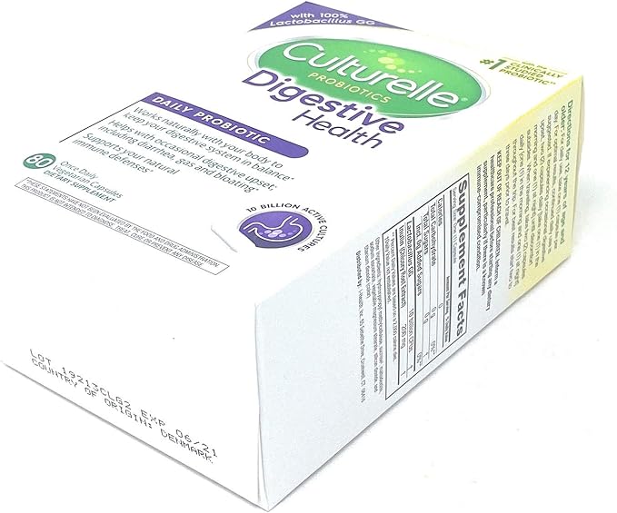 Culturelle Digestive Health Probiotic 80 Capsules