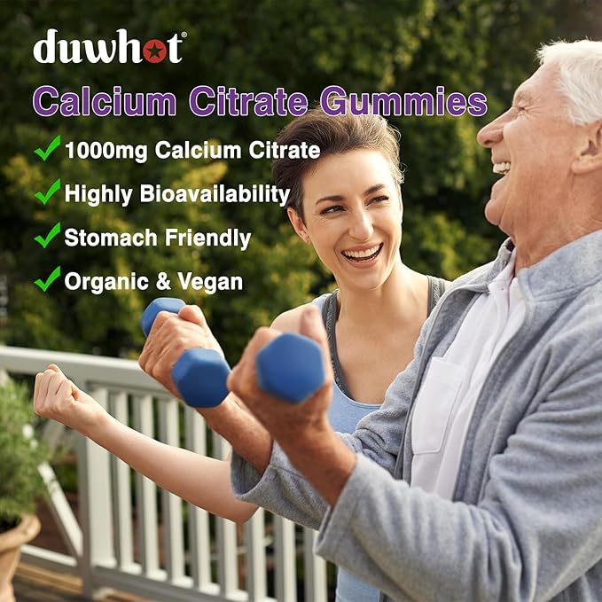Calcium Citrate Gummies Chewable Calcium Citrate 1000mg for Bone Muscle &amp Immune Support Ultimate Absorption Calcium Supplements for Women &amp Men Blueberry 120 Chews