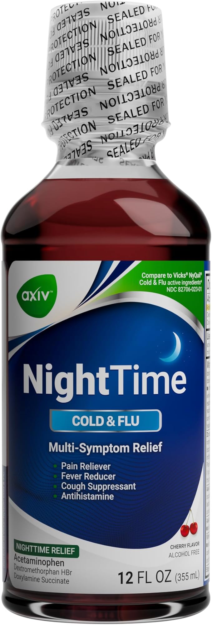 AXIV VroZzz Melatonin Gummies + Notts PM Acetaminophen Caplets Liquid Formula Value Bundle
