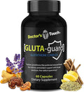 Doctor's Touch Liposomal Glutathione Supplement - Easy-to-Swallow Glutathione Capsules for Energy Brain Support and Skin Health - Pure Maximum Absorption Glutathione Liposomal Supplement