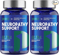 Nerve Savior Neuropathy Supplement 240 Capsules with 600mg Alpha Lipoic Acid &amp Benfotiamine Specially Formulated for Nerve Health in Hands Fingers Feet and Toes 2Pack