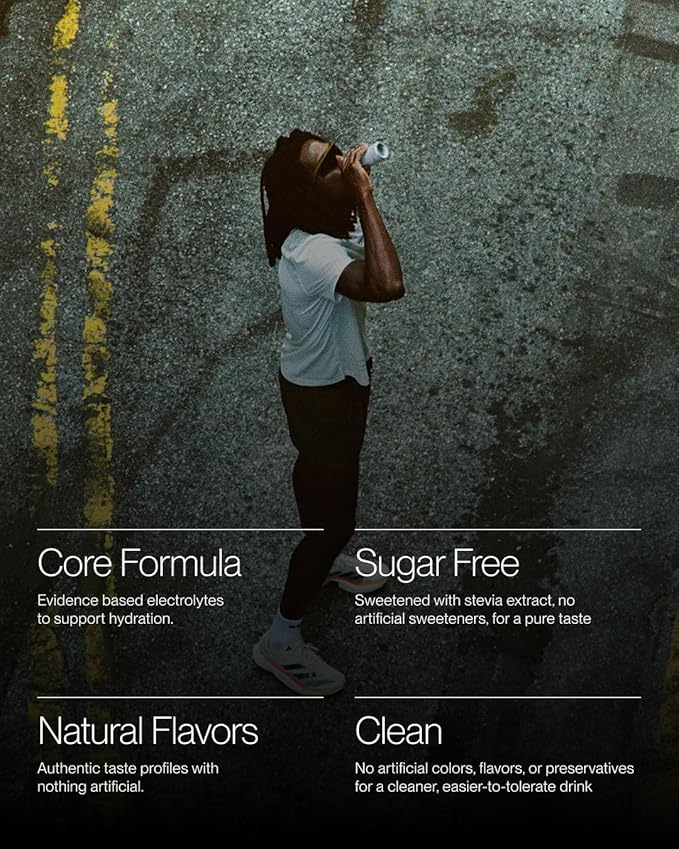 Cadence Electrolyte Drink - Crisp Cola Flavor 355ml x 12 | Science-Backed Hydration | Zero Sugar Zero Caffeine| Sodium Potassium &amp Magnesium for Performance &amp Recovery