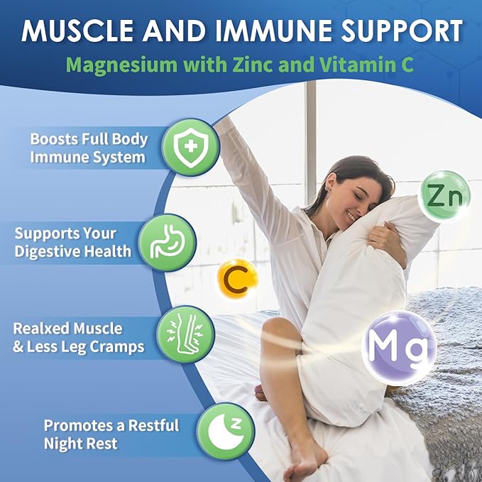 Magnesium Glycinate with Prebiotic Fiber Supplement