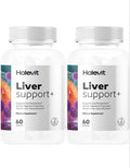Liver Support Supplement 2-Pack | Third-Party Tested | Zinc Choline Milk Thistle Beetroot Artichoke Chanca Piedra Dandelion | Liver Detox &amp Cleanse | Made in USA | Free Bag Included