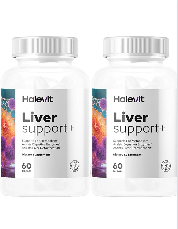 Liver Support Supplement 2-Pack | Third-Party Tested | Zinc Choline Milk Thistle Beetroot Artichoke Chanca Piedra Dandelion | Liver Detox &amp Cleanse | Made in USA | Free Bag Included