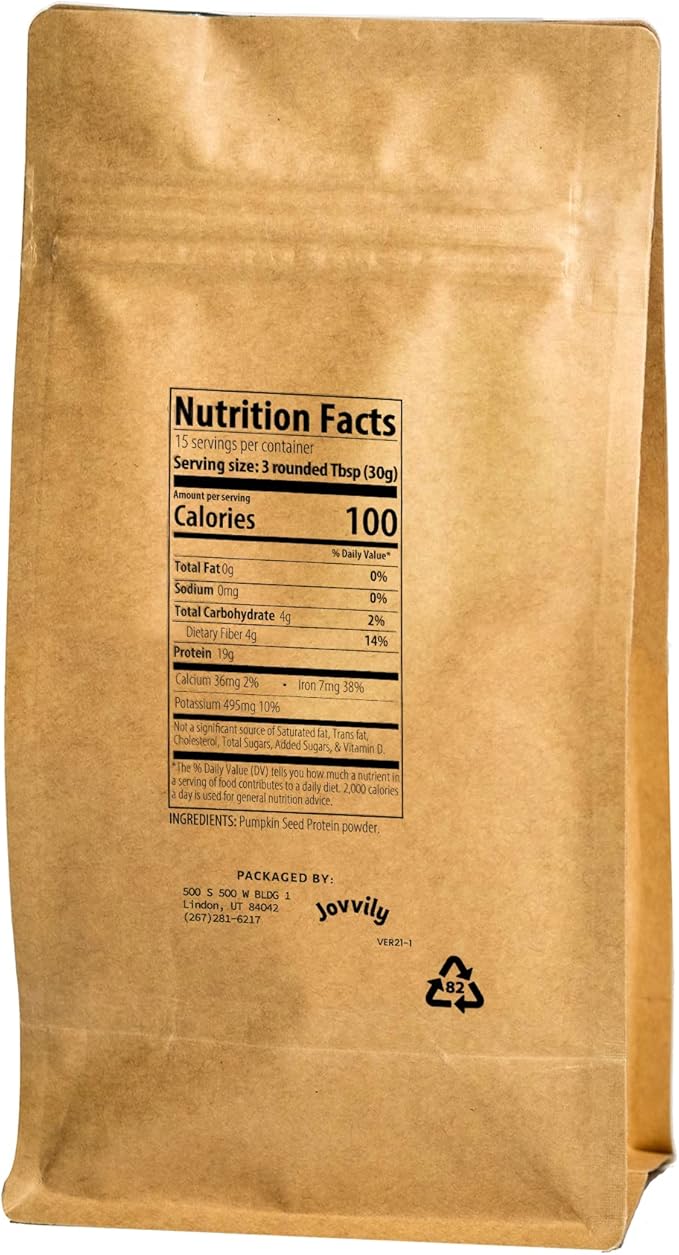 Microcrystalline Cellulose Cricket Protein &amp Pumpkin Seed Powder Bundle - 1lb - Superfoods - No Fillers