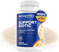 BioMatrix Saccharomyces boulardii Probiotic Supplement w/L. paracasei L. rhamnosus Bifidobacterium Acidophilus – Prebiotic Complement – Temp-Stable 30-60 Day Supply