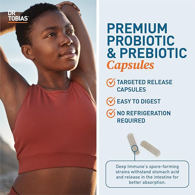 Dr. Tobias Colon 14 Day Cleanse and Deep Immune Probiotics and Prebiotics - Supports Temporary Detox and Ongoing Gut Health Non-GMO