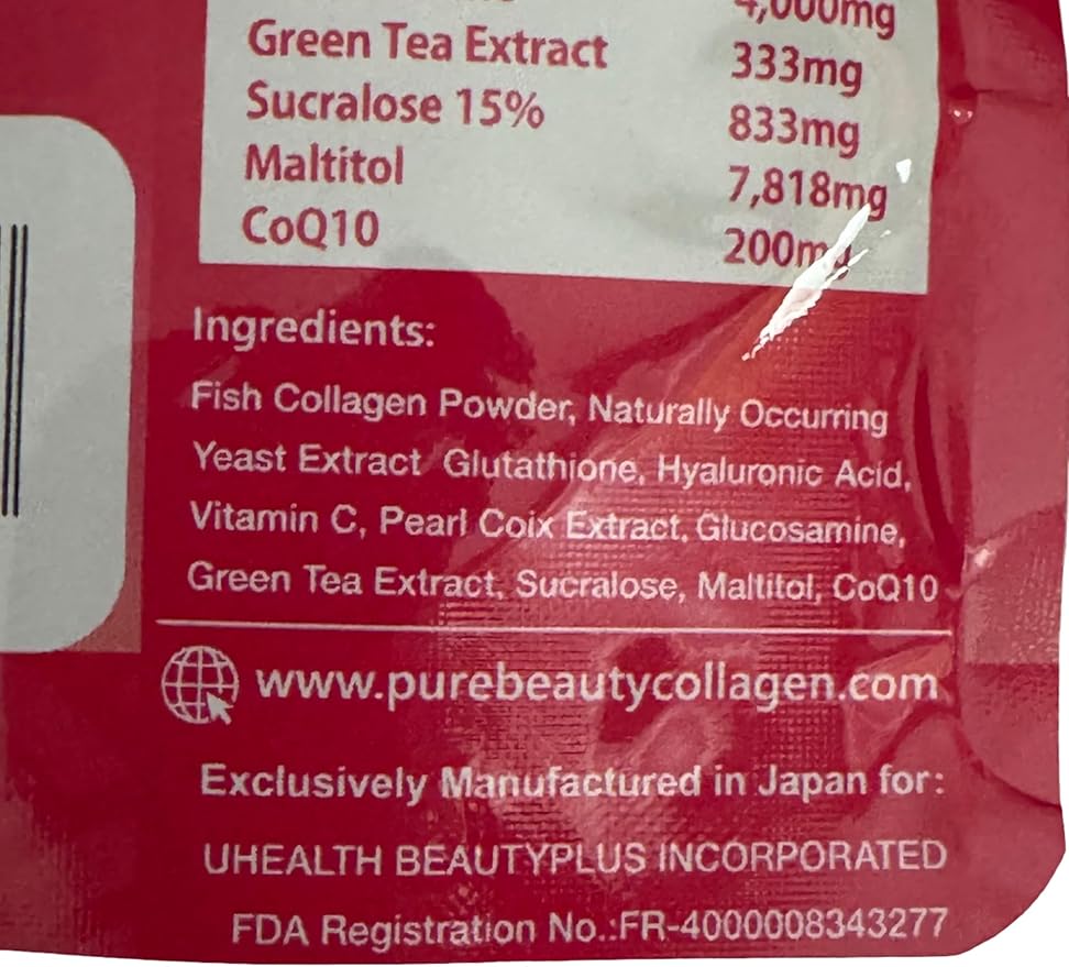 100000mg Marine Collagen Powder Mix