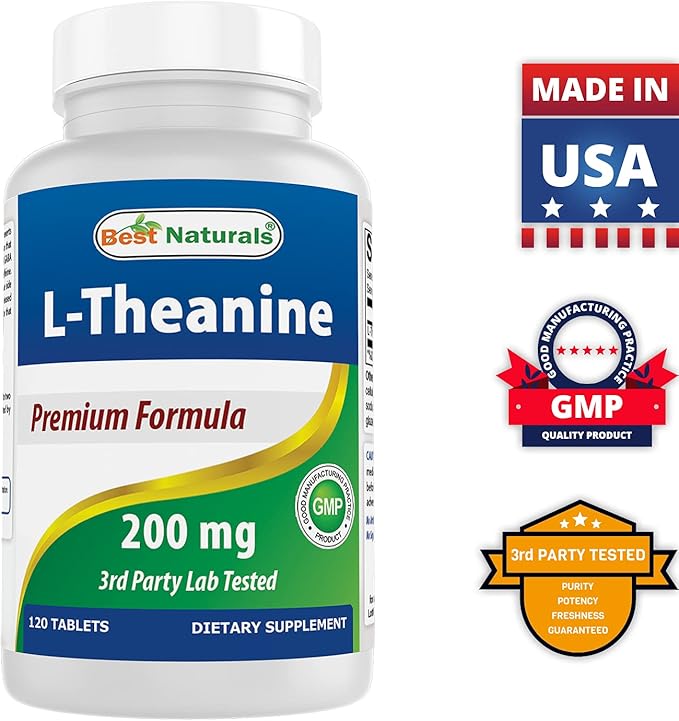 Best Naturals Inositol Powder 1 Lb &amp L-Theanine 200mg