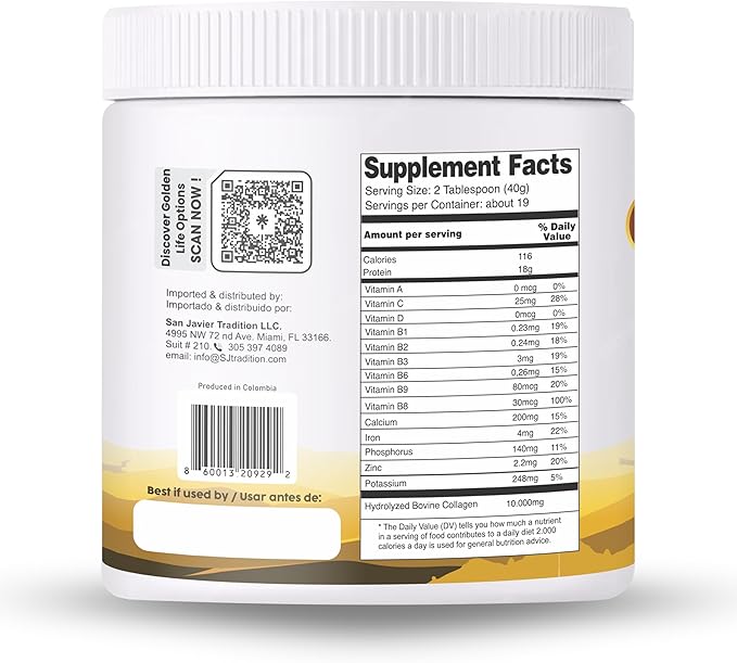 Vital Life Collagen Peptides Powder +17 Super Ingredients 1.6 lb (Pack of 6) Pineapple Flavor Supports Hair Skin Nails Bones Joints &amp Digestive Health Collagen for Women &amp Men.