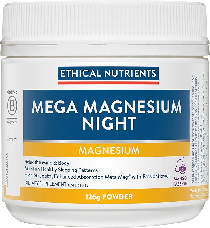 Ethical Nutrients Mega Magnesium Night 126g