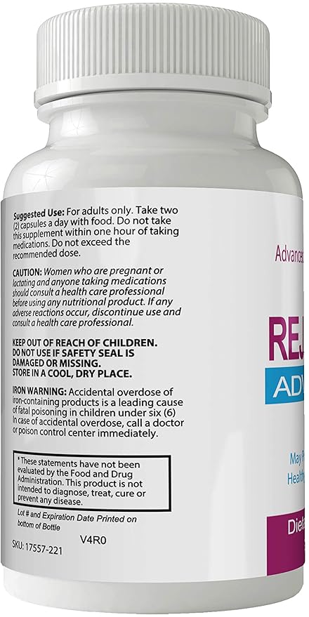 Rejuvalex Advanced Hair Growth Formula - Unique Supplement with Vitamins and Minerals with Biotin - Gluten Free 60 Capsules - Hair Lash Skin and Nails Extra Strength Formula Growth Booste