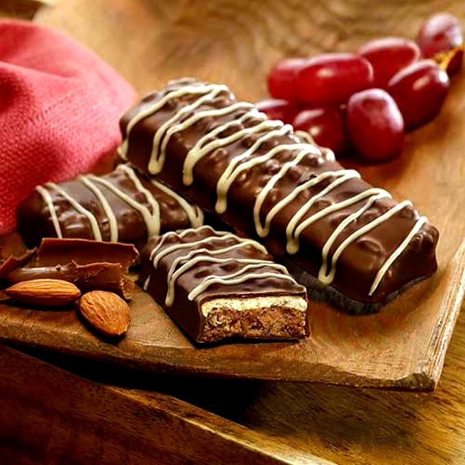 Nutmeg State Nutrition High Protein Bars 7 Servings Per Box (1 Box (7 Servings) Chocolate Almond)
