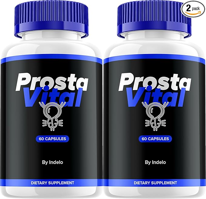 (2 Pack) ProstaVital Capsules – Advanced Formula Supplements for Overall Wellness Support (120 Capsules)