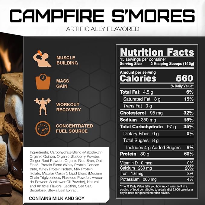 Clean Gainer - Campfire S'Mores
