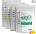 Lifetrients - Premium Omega-3 Fish Oil &amp Vitamin D3 Softgel Capsules - 375mg DHA Boost + 2000 IU - Zesty Lemon Flavor Fish Oil Supplements for Women and Men - USA Made - Heart &amp Brain Health -