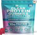 Zero Carb 100% Clear Whey Isolate Protein Gummies + Electrolyte | 300g Total Protein per Bag | Plant Based Ingredients with Vitamins for Men &amp Women Gluten Free Non-GMO | Watermelon |120 Count