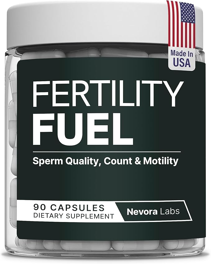 Fertility Fuel – Male Fertility Supplements - Mens Fertility Supplement &amp Fertility Supplements for Men - Support Reproductive Health - 90 Capsules - Alternative to Mens Prenatal Vitamins