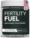 Fertility Fuel – Male Fertility Supplements - Mens Fertility Supplement &amp Fertility Supplements for Men - Support Reproductive Health - 90 Capsules - Alternative to Mens Prenatal Vitamins