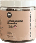 Ashwagandha Gummies with Vitamin D – Clean Natural Vegan Non‑GMO – Stress Sleep &amp Mood Support – Daily Adaptogen Chewables – 60 Gummies – Made in USA