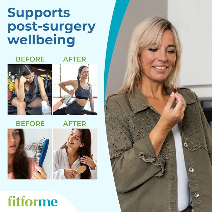 FitForMe Bariatric Multivitamin Tailored for Gastric Sleeve Surgery – One-a-Day Capsule 30-Day Supply Easy-to-Swallow WLS Optimum Capsule Scientifically Formulated – for Men &amp Women