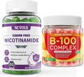 NEVISS Nicotinamide 500mg Gummies+Vitamin B100 Complex Gummies