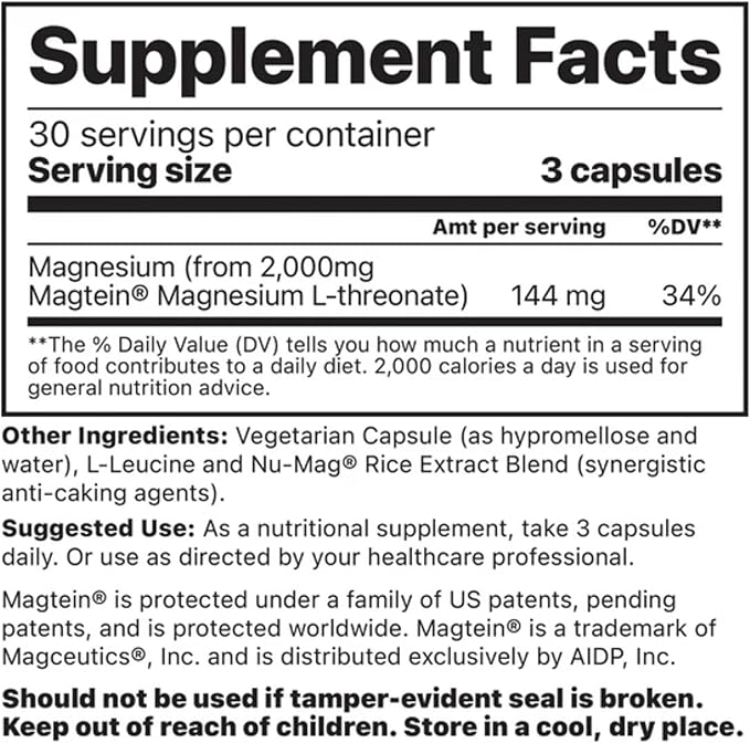 Jigsaw Health Magnesium Bundle | MagSRT 240 Tablets and Brain Boost 90 Capsules