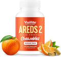 VisiVite AREDS 2 Sugar-Free Eye Vitamins - Alternative to Lutein Gummies for Eyes - Lutein for Eye Health - Premium Sugar-Free Eye Vitamins - Eye Care Supplements for Adults (Chewable Tablets)