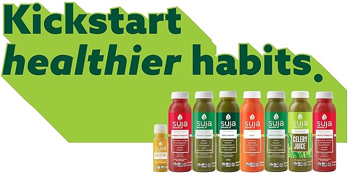 Suja Organic Immunity Defense Shot (60 Pack) with Turmeric and Ginger | Immunity Boost &amp Support | Functional Shots | Cold-Pressed Juice with Live Probiotics | Plant-Based &amp Gluten-Free