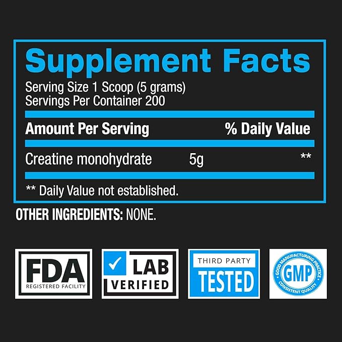 BPI Sports Micronized Creatine – Boost Strength Reduce Fatigue – Lean Muscle Support with Creatine Monohydrate – Unflavored Powder for Recovery Endurance and Performance (200 Servings)