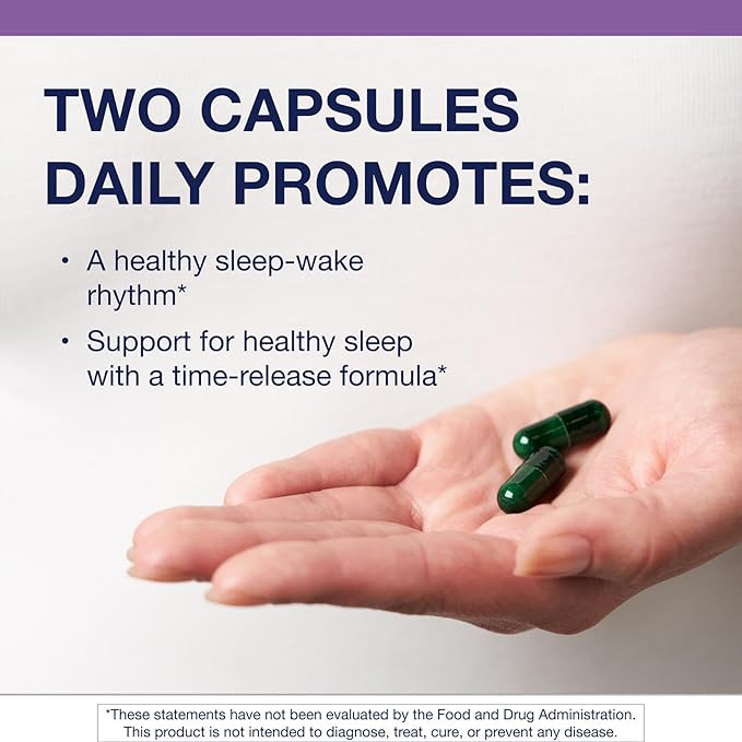 Metagenics MetaSleep - Dual-Phase Melatonin Sleep Supplement - With Kava Root for Relaxation &amp Calmness* - Sustained-Release Formula to Support Restful Sleep* - Non-GMO Gluten-Free - 60 Capsules