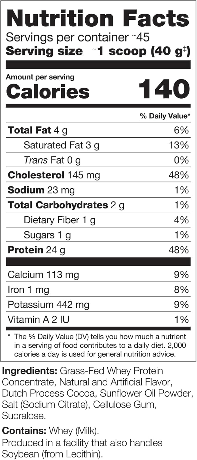 PERFECT SPORTS Ultra Fuel 100% Grass-Fed Wey Protein | No Artificial Colors Gluten Free Keto | Low Sugar | 11g EAAs 2g Carbs 24g Protein | 4 Pounds (Vanilla Ice Cream)
