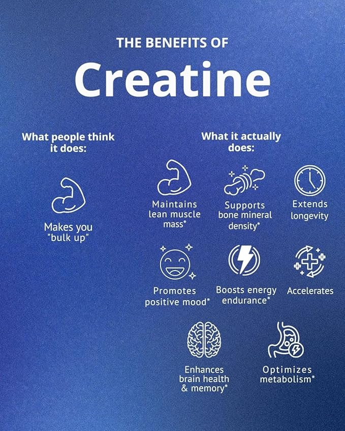 Creatine Gummies 5g – Sugar Free Vegan Non-GMO – Muscle Strength Recovery &amp Performance Support – Blue Raspberry Flavor – Anti-Melt Formula – 120 Gummies