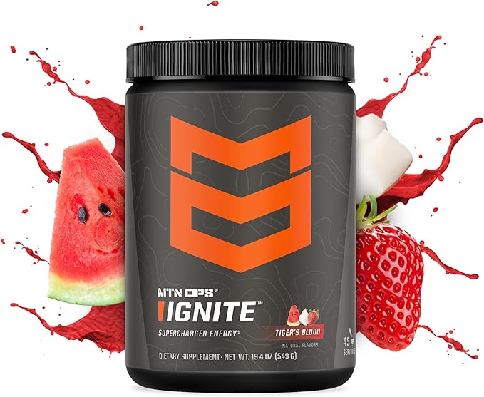 MTN OPS Magnum Clear Blue Raspberry Coconut &amp Ignite Tiger's Blood Bundle