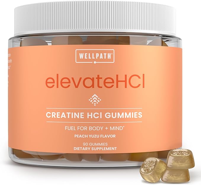 WellPath Astaxanthin 12mg – Natural Astaxanthin Supplements from Microalgae and Creatine HCl Gummies 750mg – Chewable Creatine Gummies for Women and Men – 5g Monohydrate Equivalent