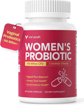 Vaginal Probiotics – pH Balance Feminine Odor Control &amp Yeast Support Probiotics for Women with Prebiotics &amp Lactobacillus Blend 60 Capsules