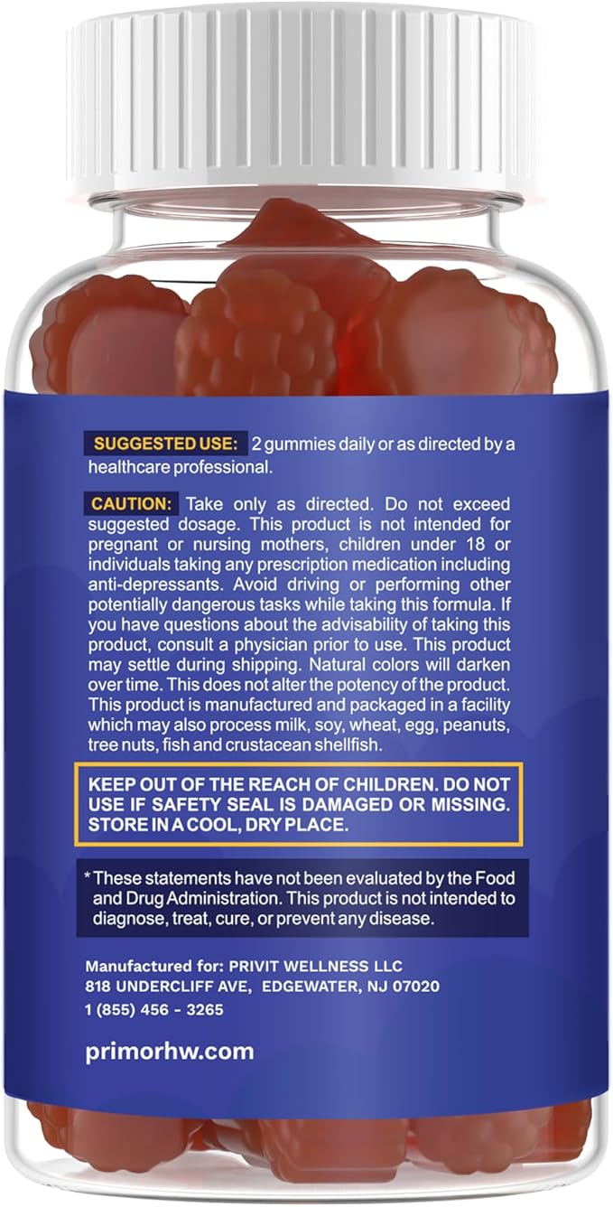 Melatonin Gummies Natural Sleep Support – Maximum Strength 5 mg Per Serving- Strawberry Flavor – Vegetarian - Gluten Free – 100% Natural – 90 Gummies